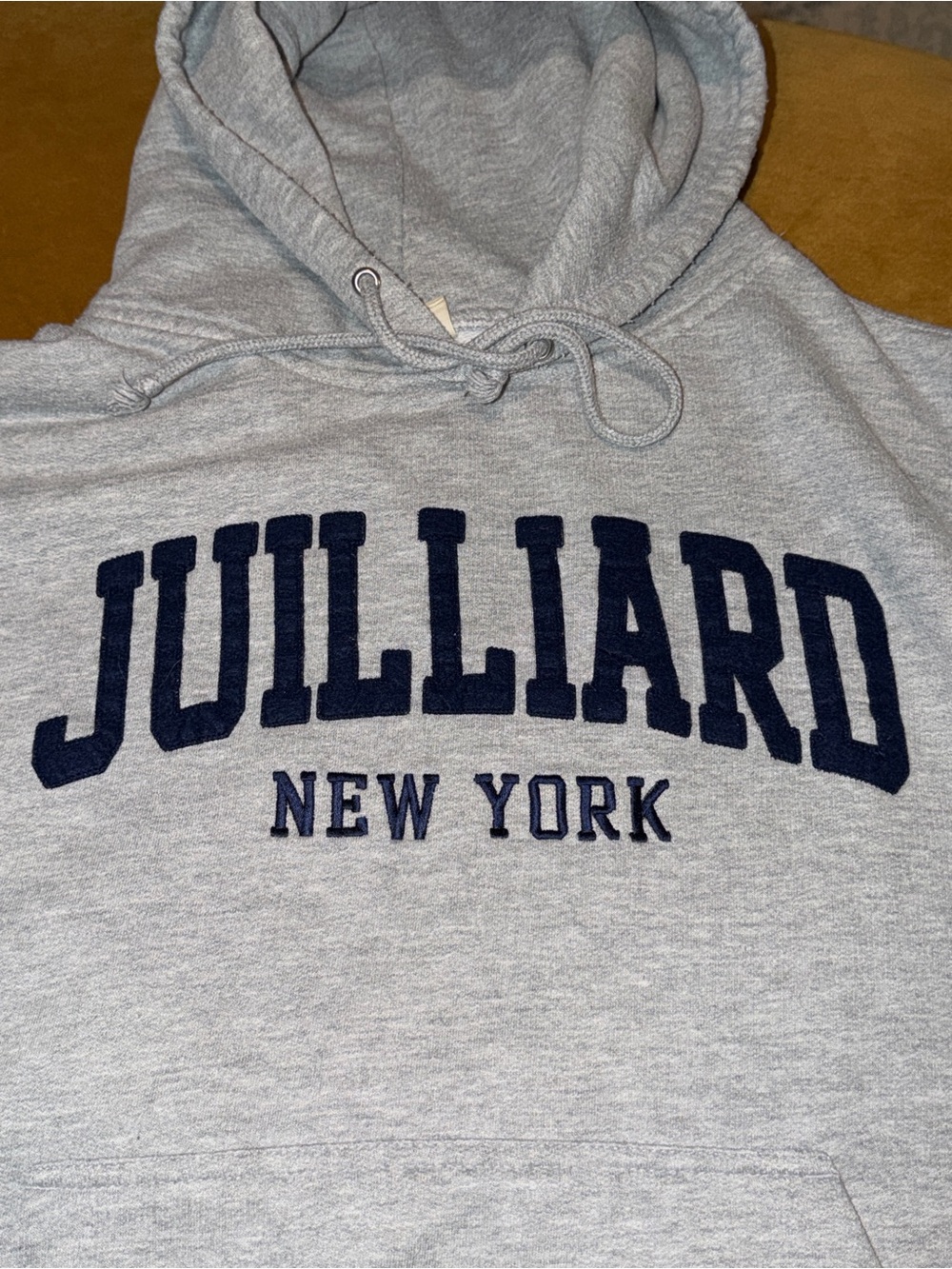 Julliard New York Embroidered Hoodie Sweatshirt MV Sport - Size L